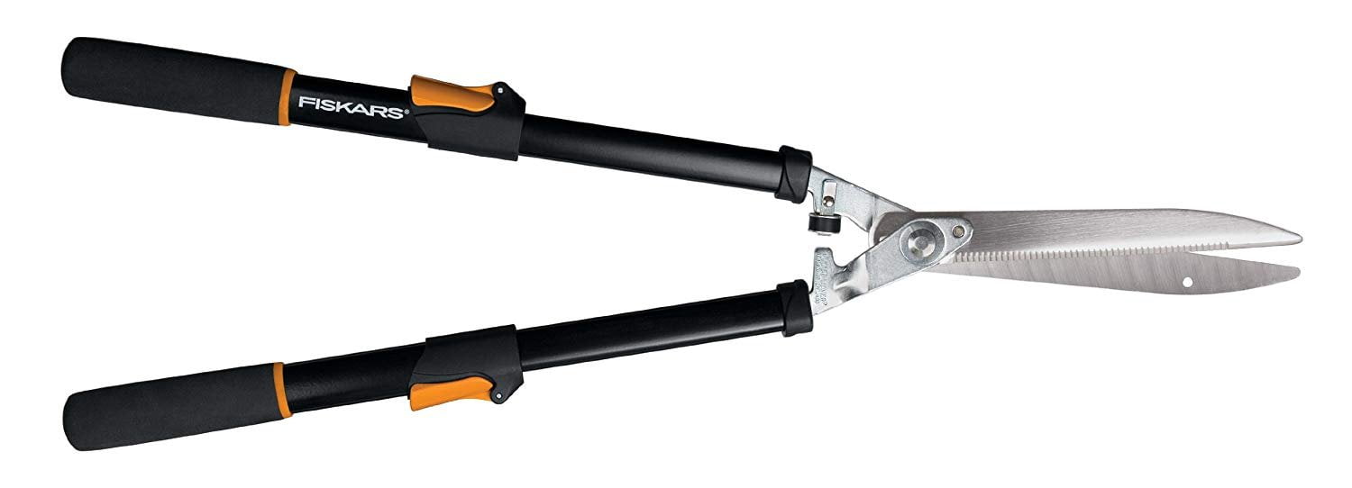 Fiskars 91696935J 25-33 Inch Power-Lever Extendable Hedge Shear 9169,8.5"