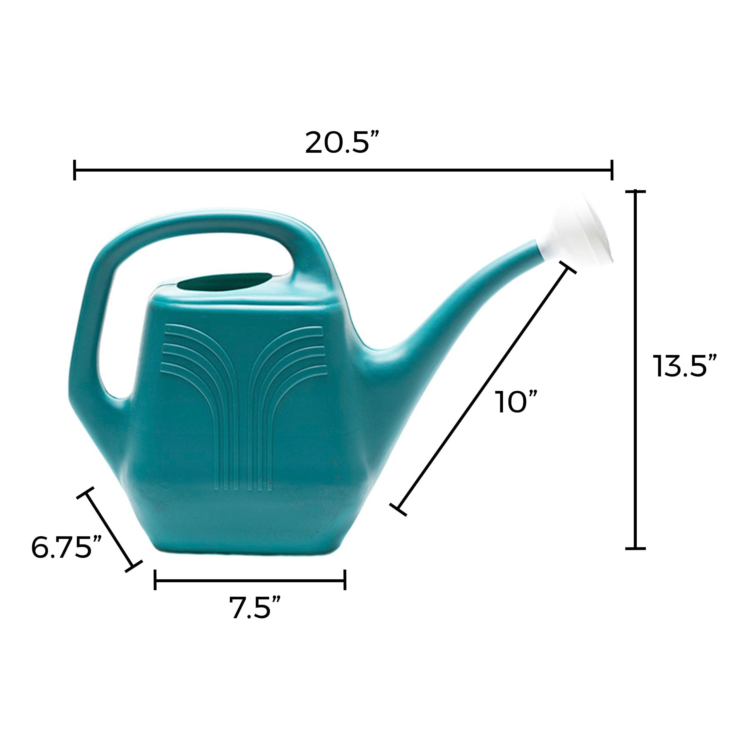 Bloem Watering Can Classic 2 Gallon Bermuda Teal